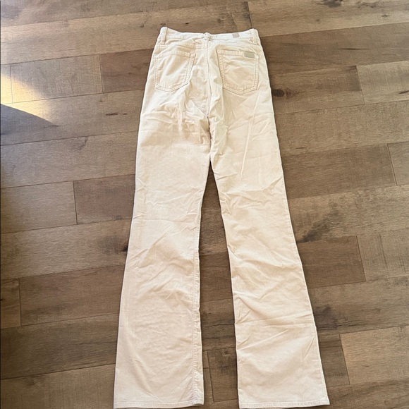 💕 7 For All Mankind Beige Wide Leg Jeans - Picture 6 of 6